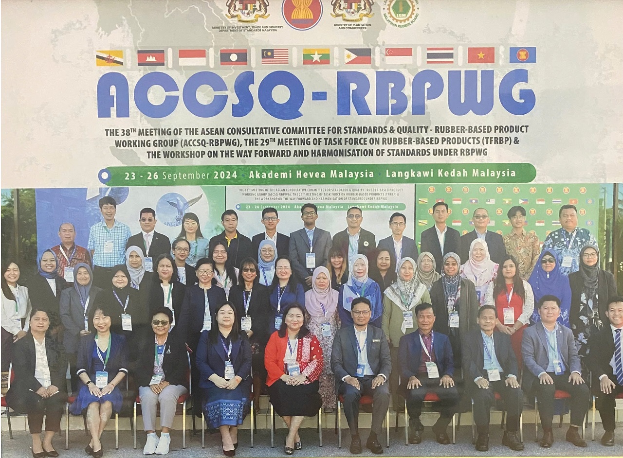 Hội nghị lần thứ 38 Nhóm công tác cao su và các sản phẩm cao su của ASEAN (RBPWG) và các sự kiện liên quan